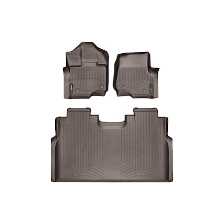 Weathertech Front and Rear Floorliners, 47697-1-2 47697-1-2